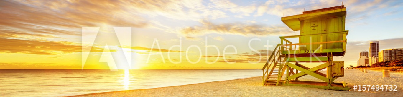 Picture of Miami South Beach sunrise